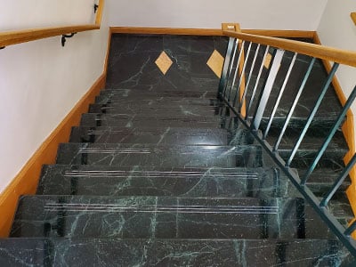 Photo of office building stairs